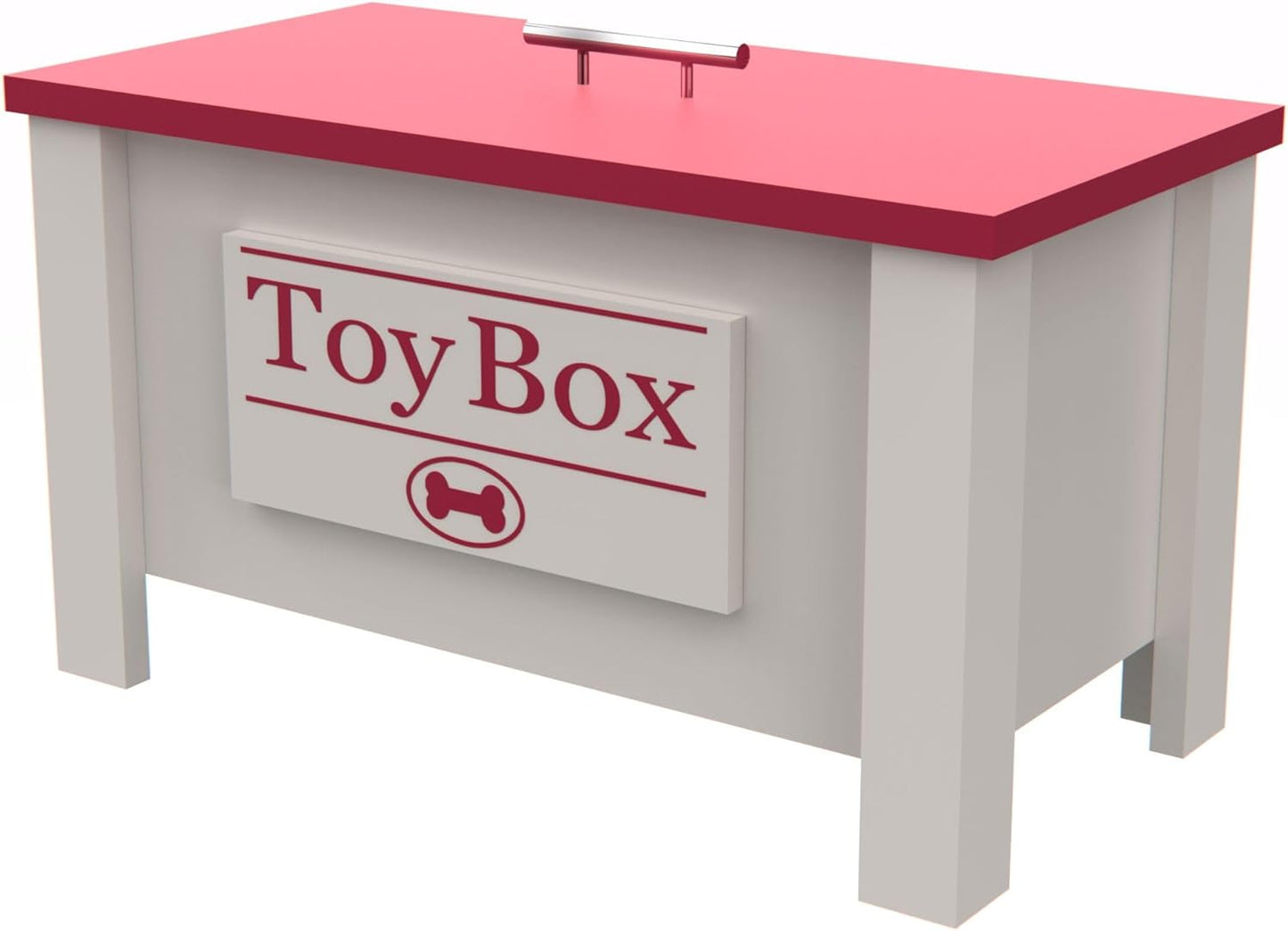 Personalized Dog Toy Box Storage Container for Pet Lovers