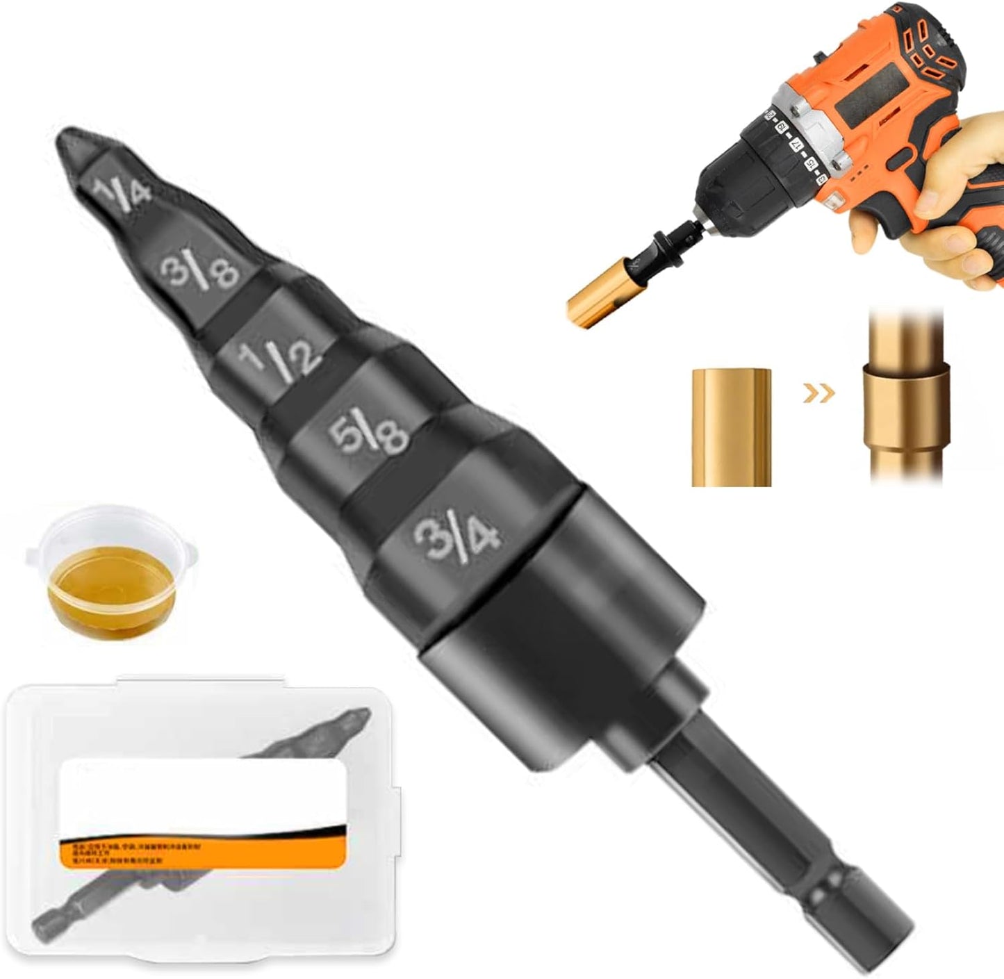 5-in-1 HVAC Swaging Tool Set - Efficient Pipe Expander