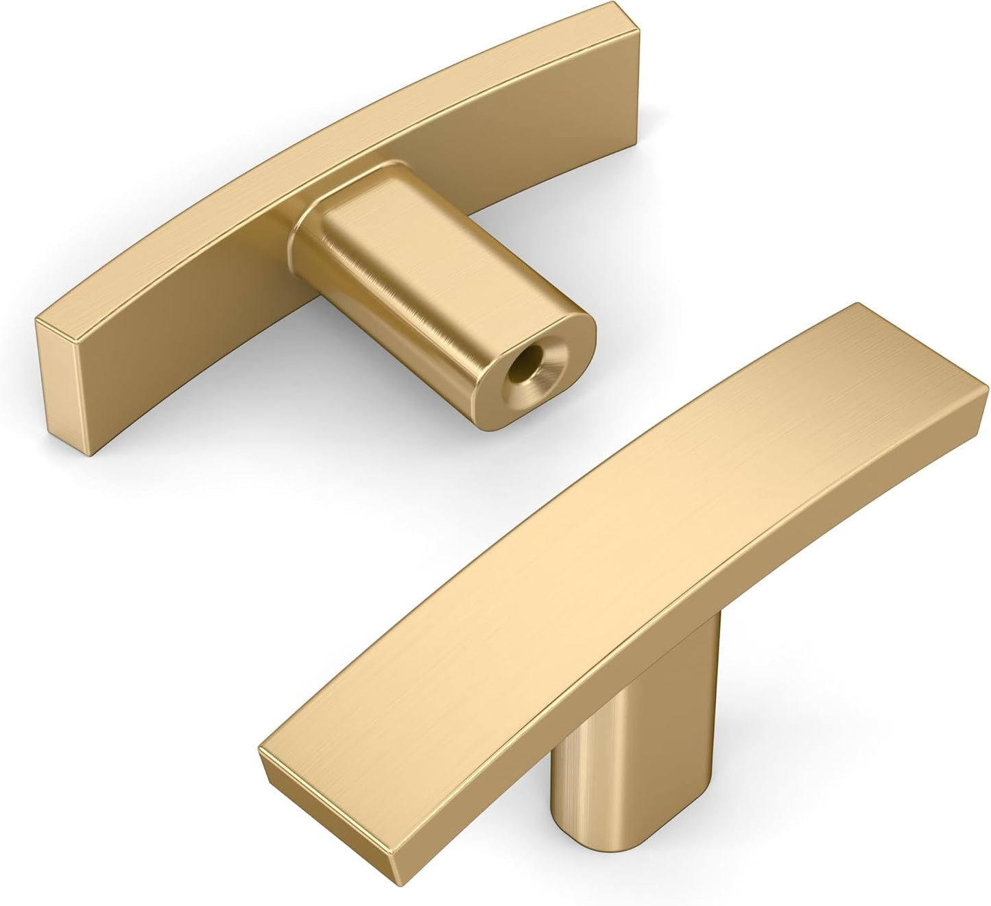 Amerdeco 25 Pack Champagne Bronze Cabinet Knobs for Stylish Homes