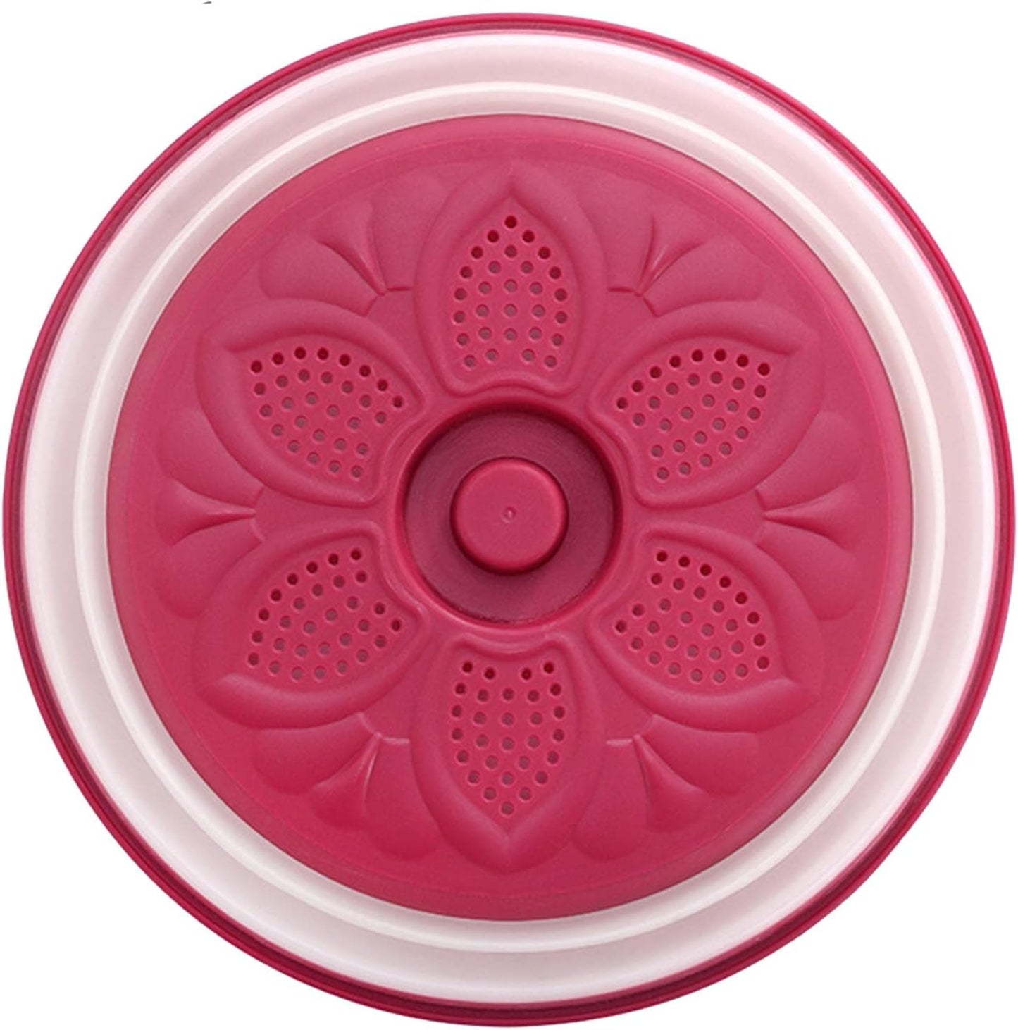 Magnetic Microwave Food Cover - Red