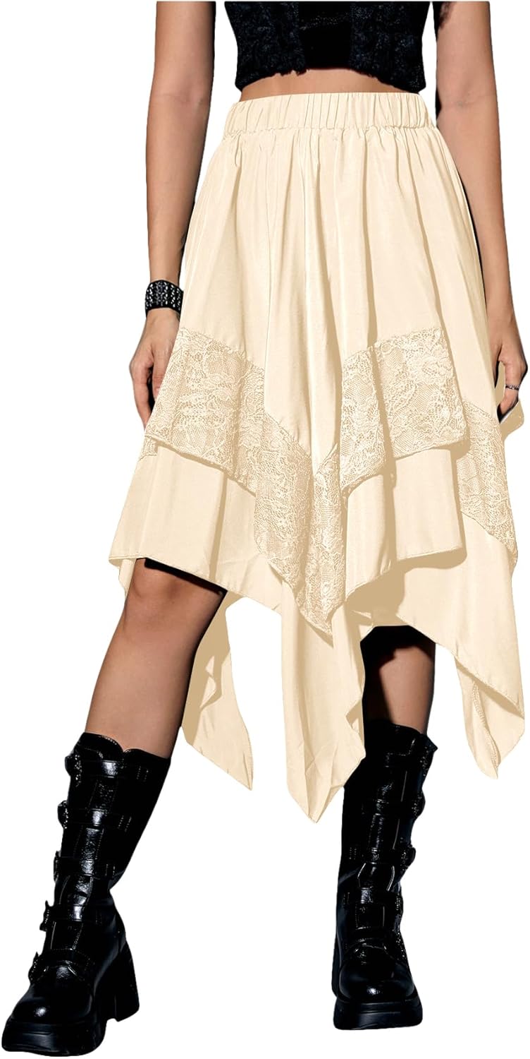 Verdusa Women's Renaissance Flowy Fairy Skirt for Every Occasion