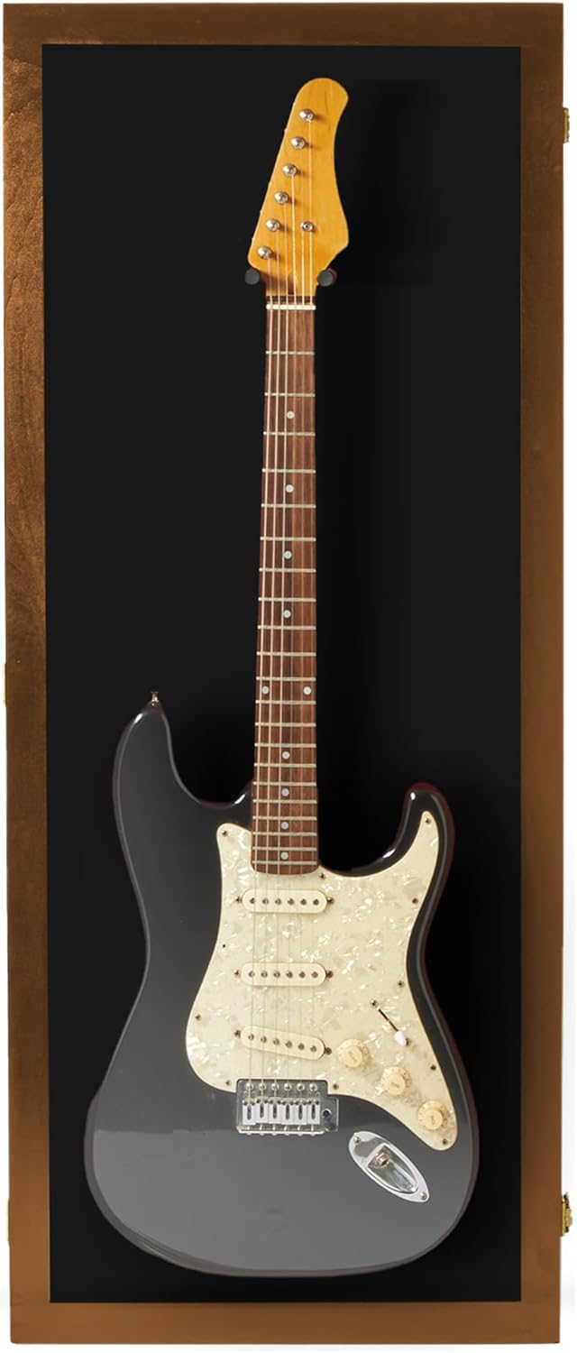 Premium Walnut Guitar Wall Mount Display