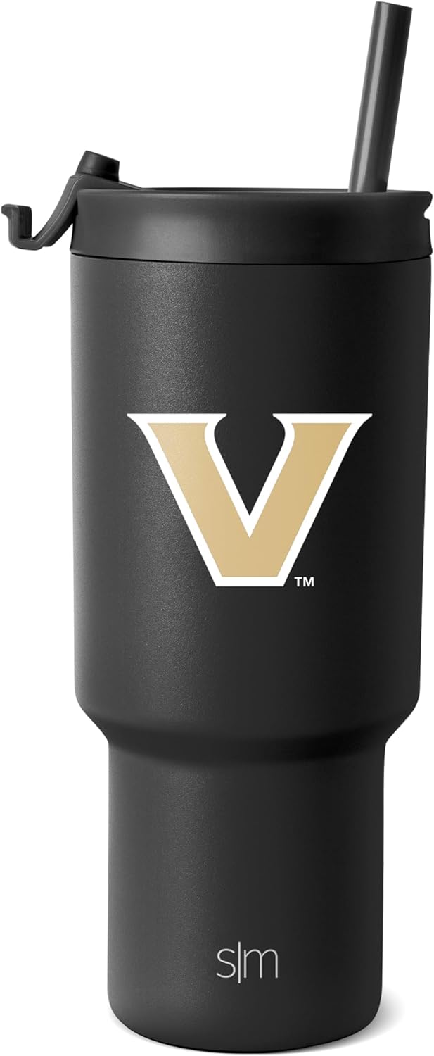 30oz Tumbler with Flip Lid and Straws - Perfect for Travel