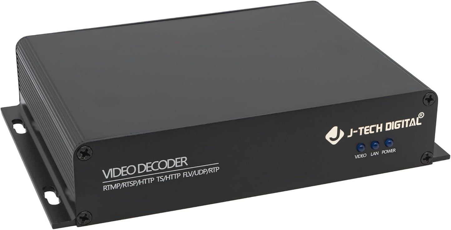 J-Tech Digital H.264 H.265 HDMI IPTV Livestream Decoder Review