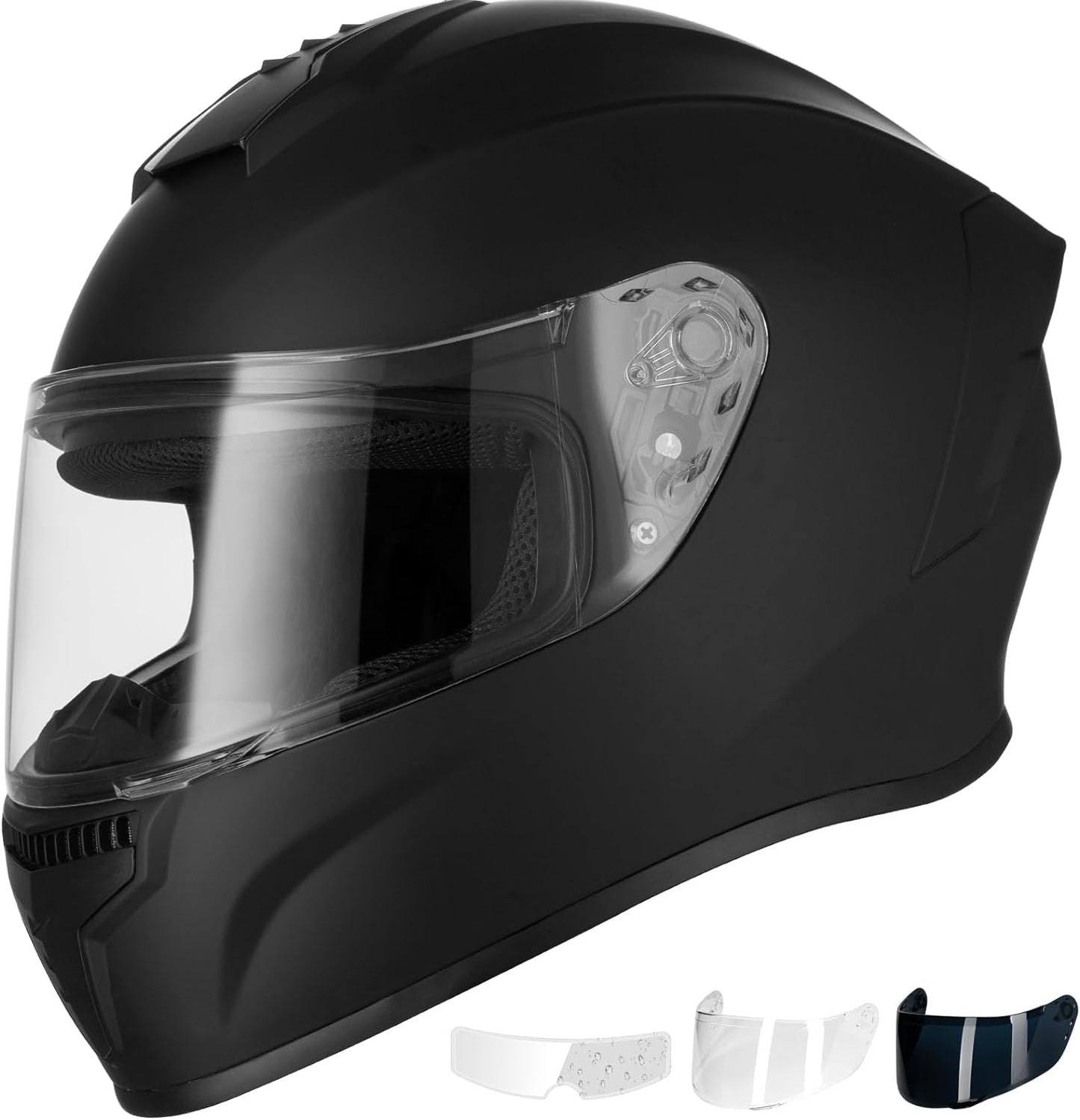 DOT Approved Lightweight Motorcycle Helmet by Favoto