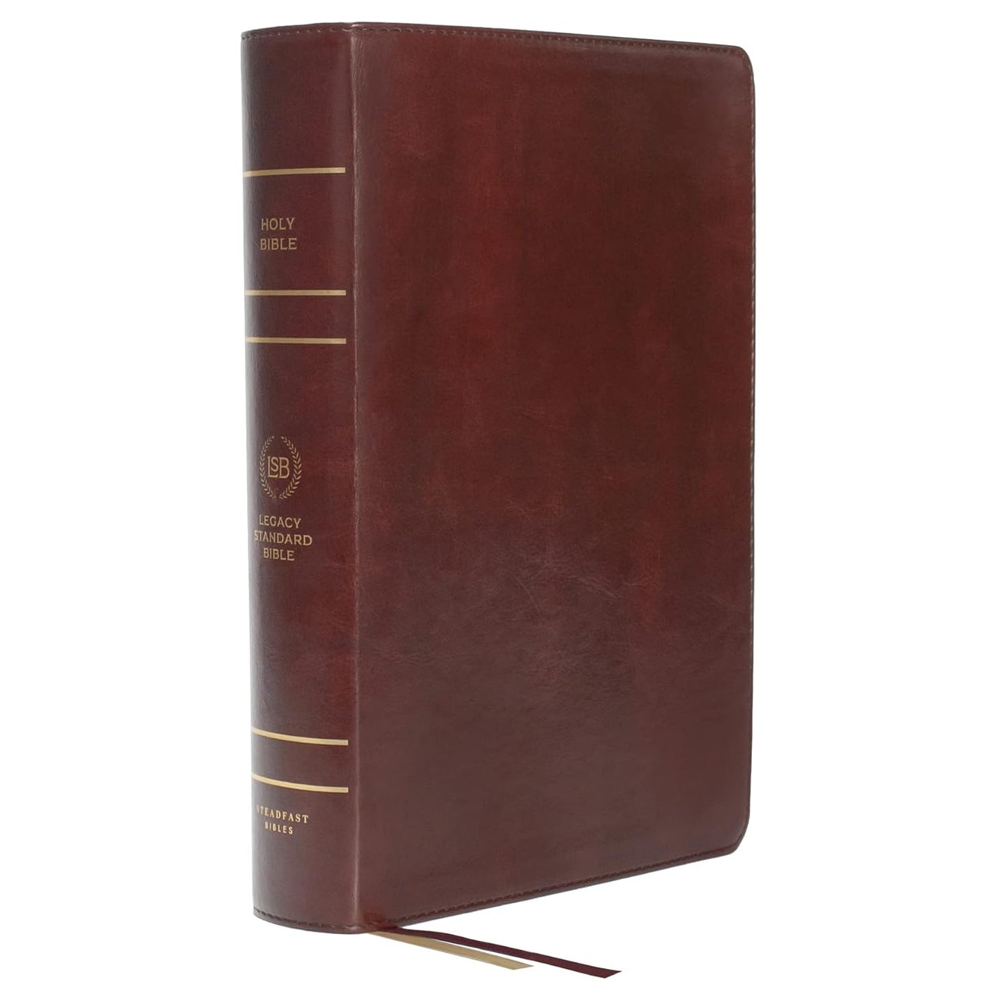 LSB Holy Bible Large Print Reddish-Brown Imitation Leather