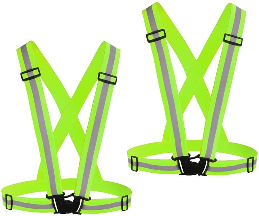 Chiwo Reflective Vest 2Pack: Stay Safe, Be Seen!