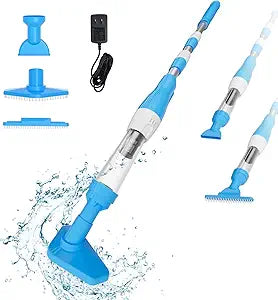 3 in 1 Cordless Rechargeable Pool Vacuum for Easy Cleaning