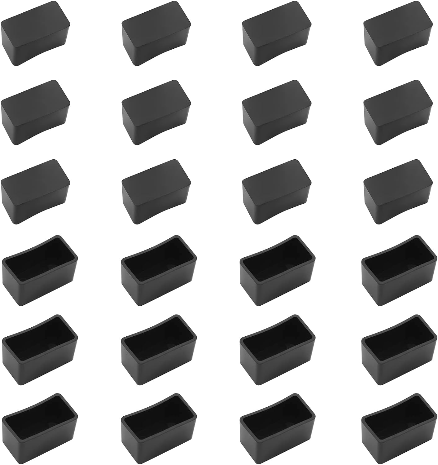 Anti-Slip Rubber Chair Leg Caps Set - Protect Floors in Style!
