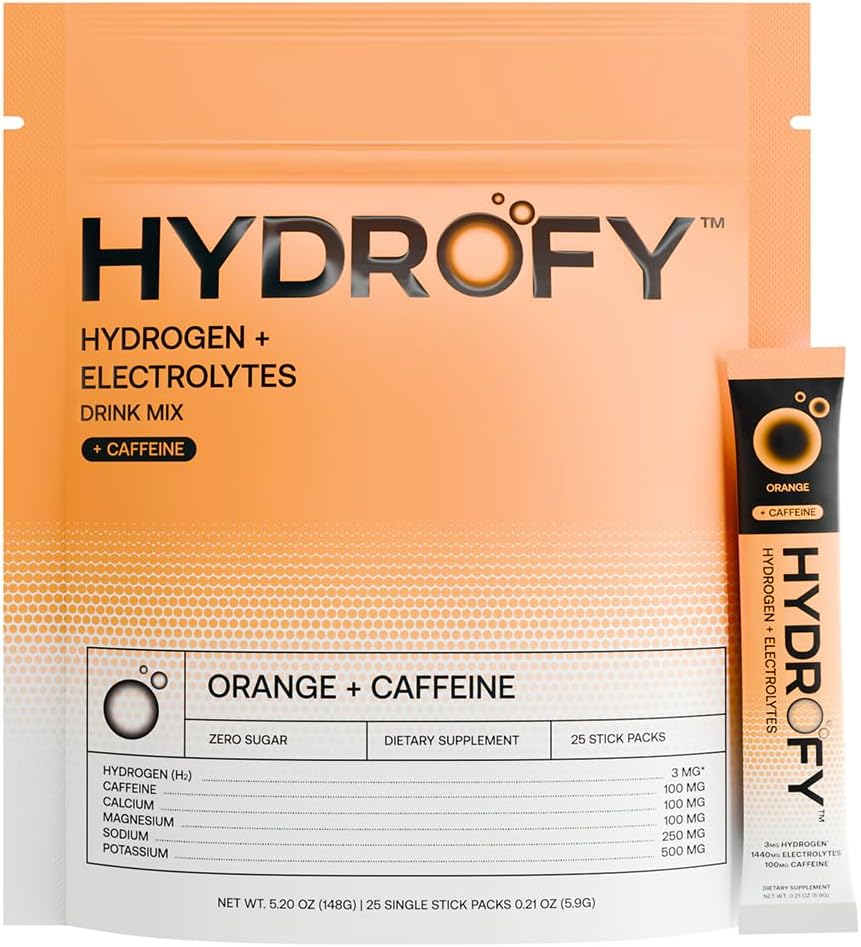 Hydrogen Water Electrolytes Drink Mix for Optimal Hydration