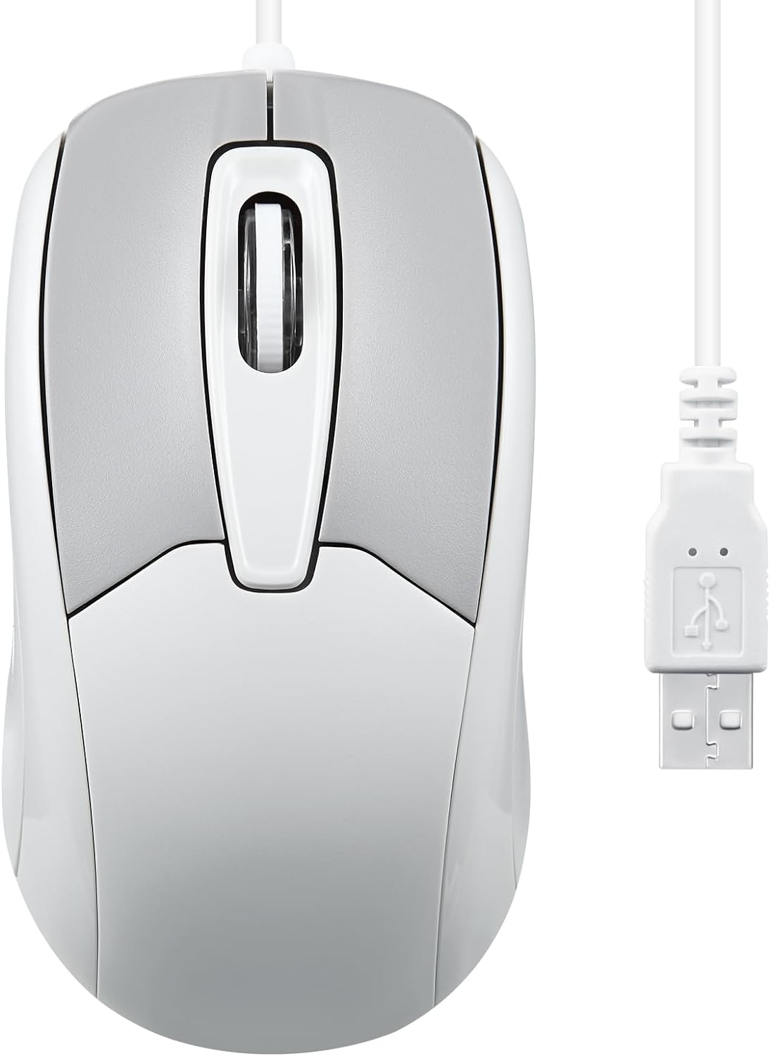 Perixx PERIMICE-209M Beige Mouse - High Precision 1000 DPI