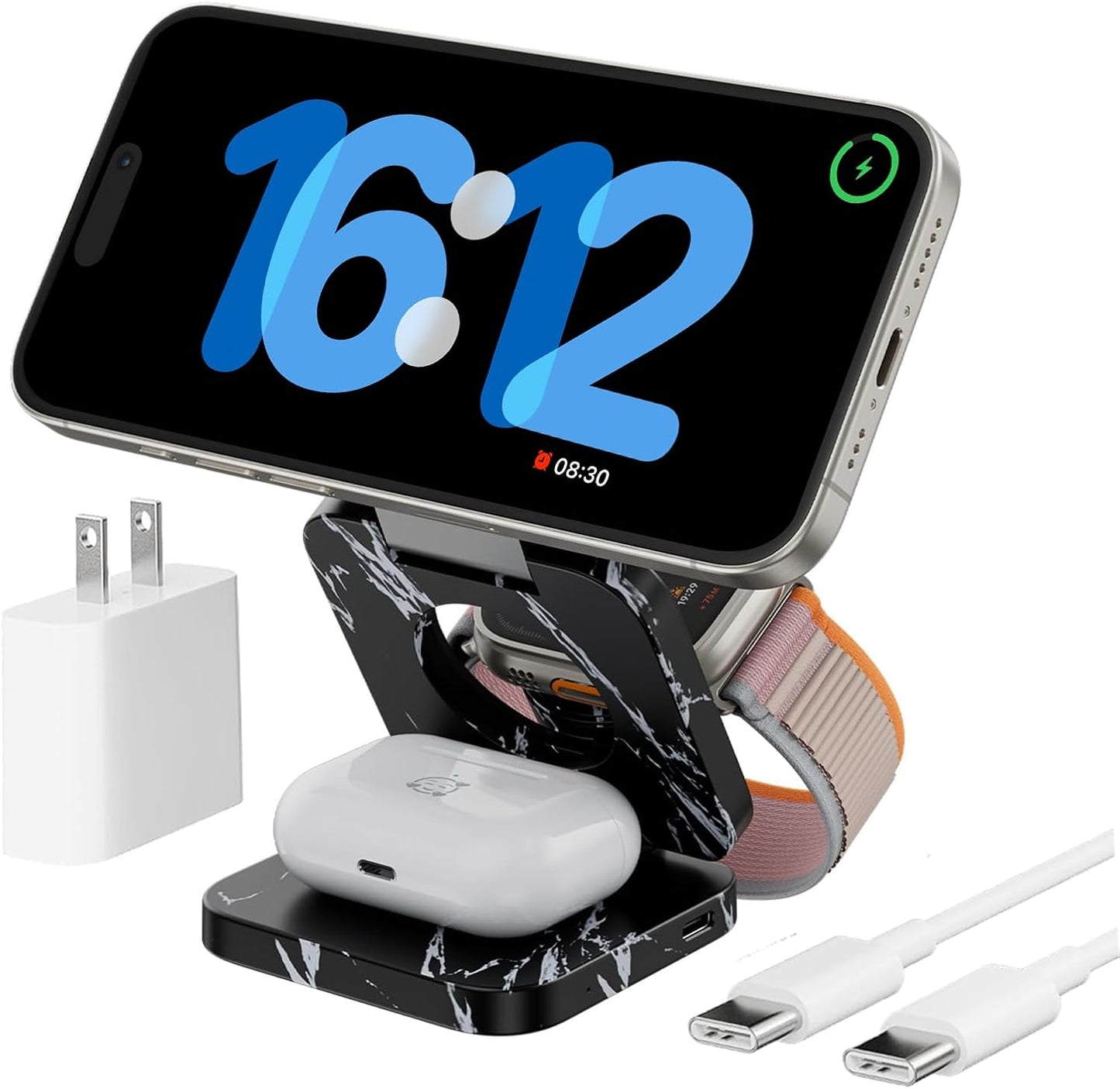 X55 Nature Series Fast Magnetic Wireless Charger for Apple Devices
