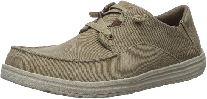 Skechers Men's Volgo Slip On Melson Canvas Moccasin Shoe Review