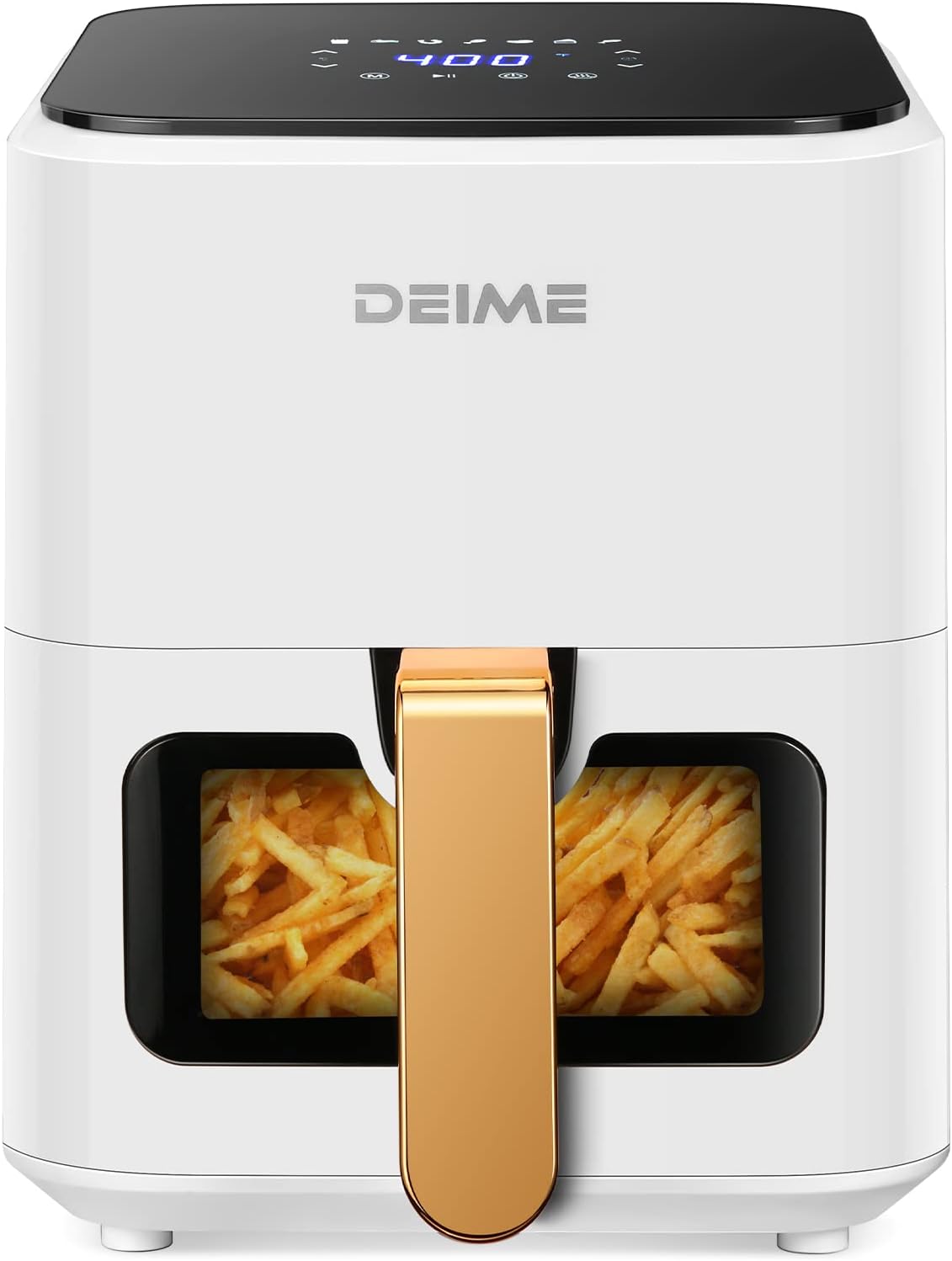 DEIME 4.2 QT Oilless Air Fryer - 7 Presets, Digital Touch Screen