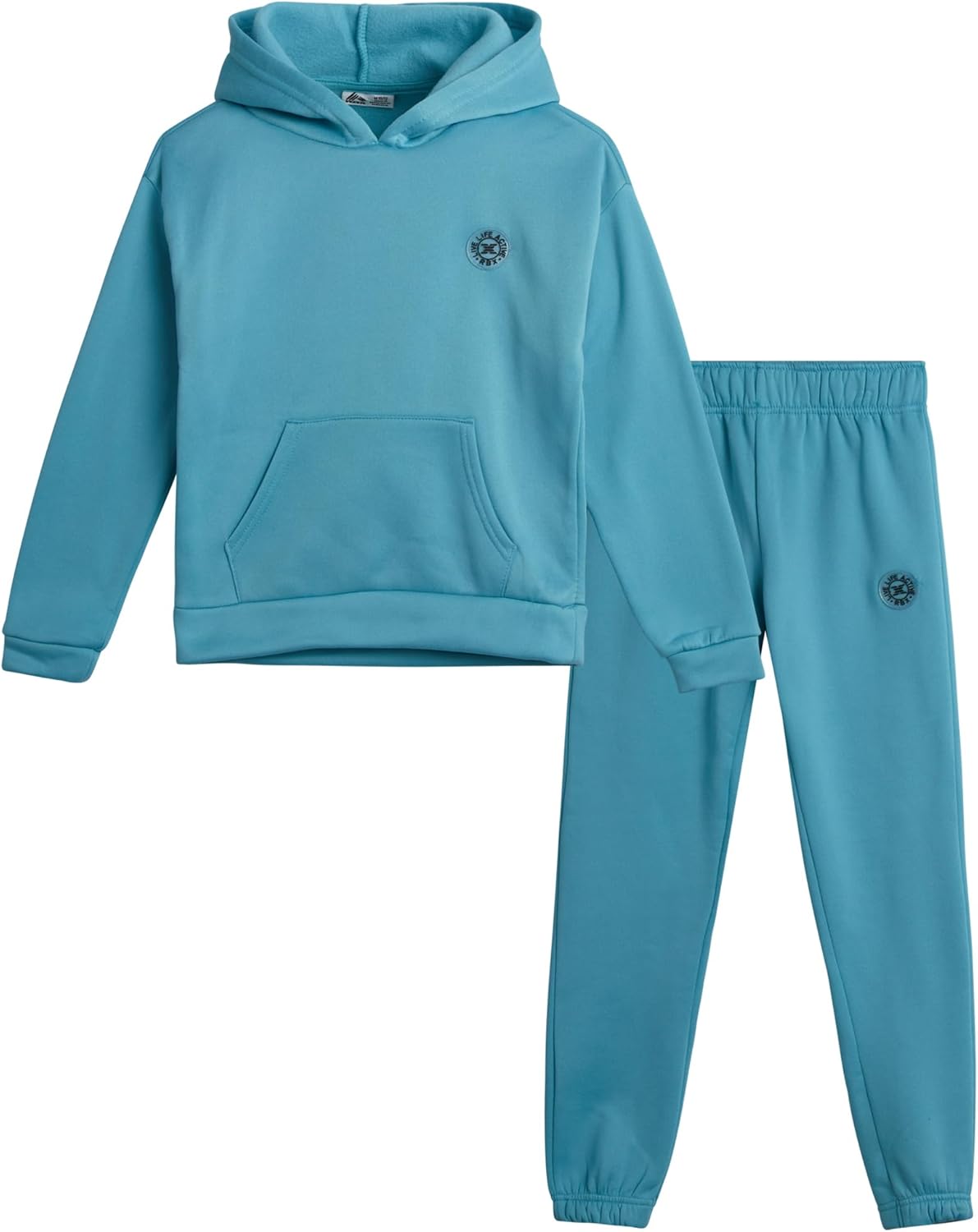 RBX Girls' Cozy 2-Piece Sweatsuit Set for Girls 7-12