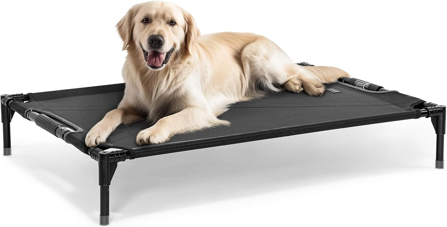 Petsfit Cooling Elevated Raised Dog Bed for Large Dogs 48 in
