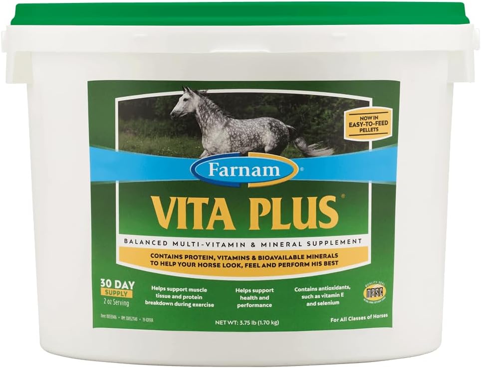 Farnam Vita Plus Balanced Multi-Vitamin for Horse Health