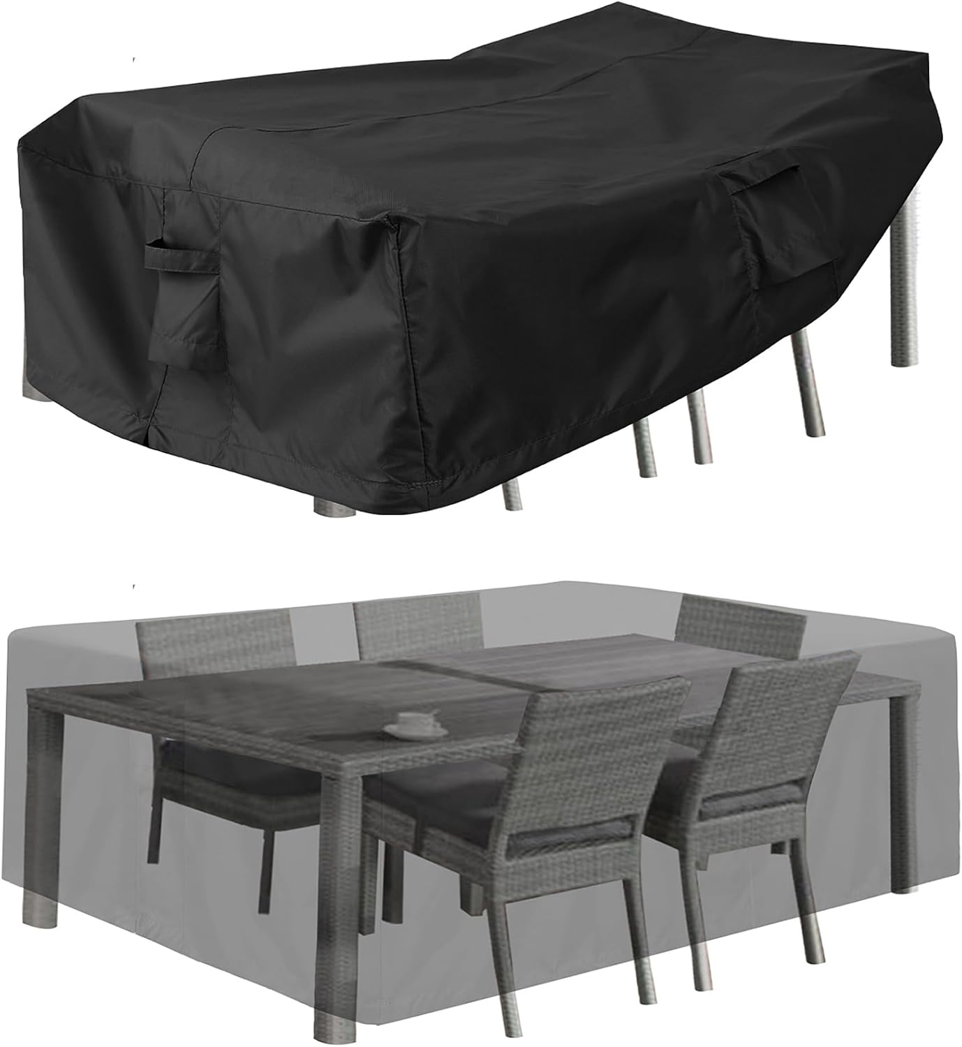 PureFit Waterproof Patio Furniture Covers for Outdoor Protection