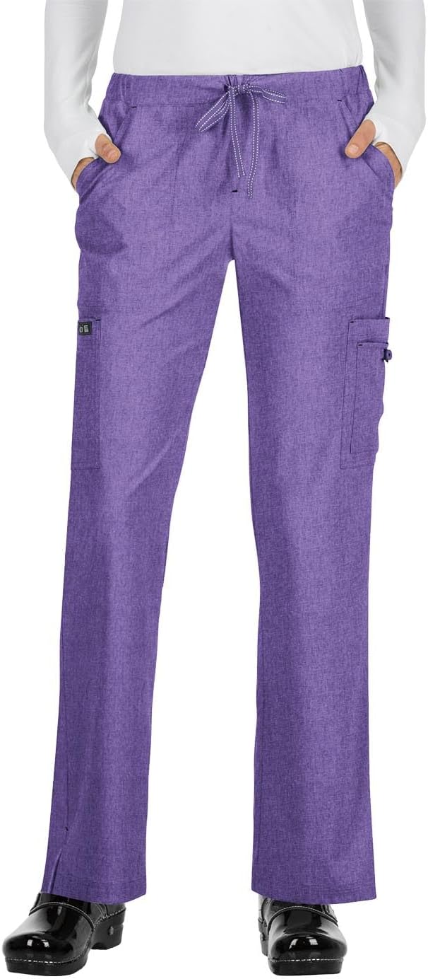 KOI Women's Holly Scrub Pants with Stretch and Pockets