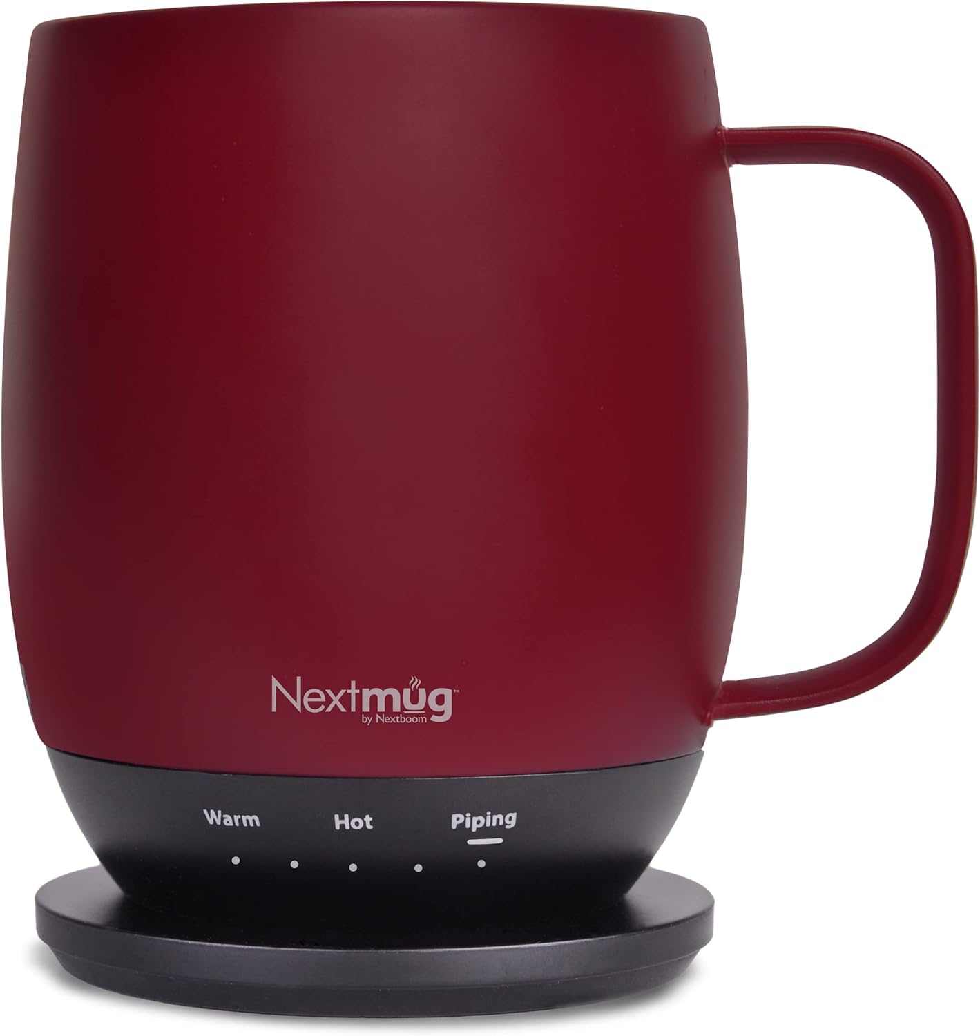 Nextmug Self-Heating Coffee Mug with Spill-Resistant Lid 14 oz