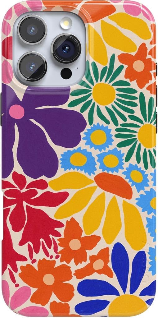 Casely iPhone 16 Pro Case - Ultra Slim Floral Design for Protection