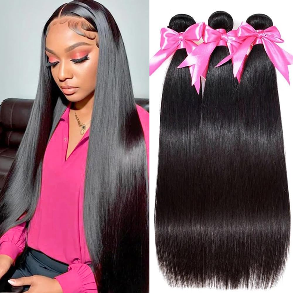 10A Brazilian Straight Human Hair Bundles for Gorgeous Styles