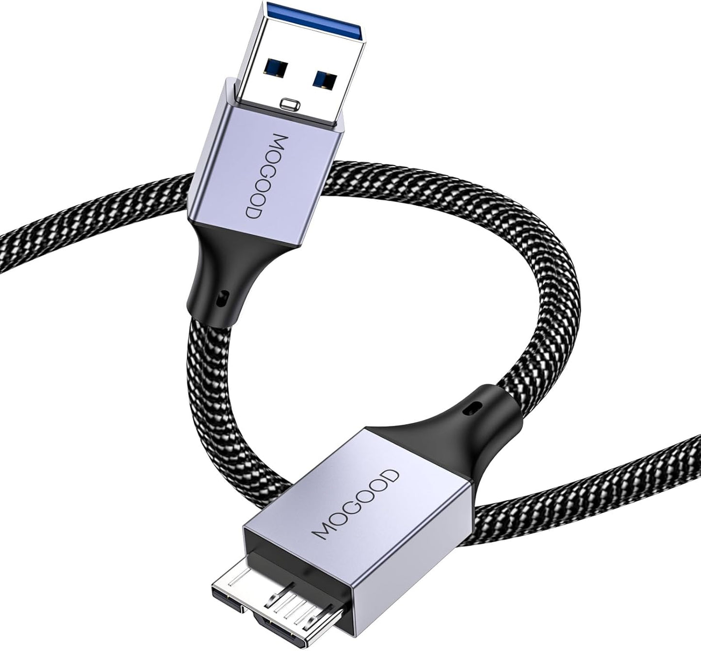 High-Speed Micro B to USB3.0 Cable for External Hard Drives - MOGOOD