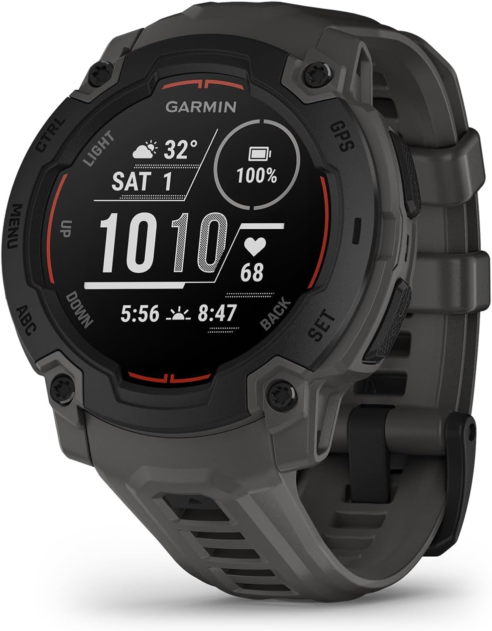 Garmin Instinct E - Rugged Smartwatch with Heart Rate Monitoring
