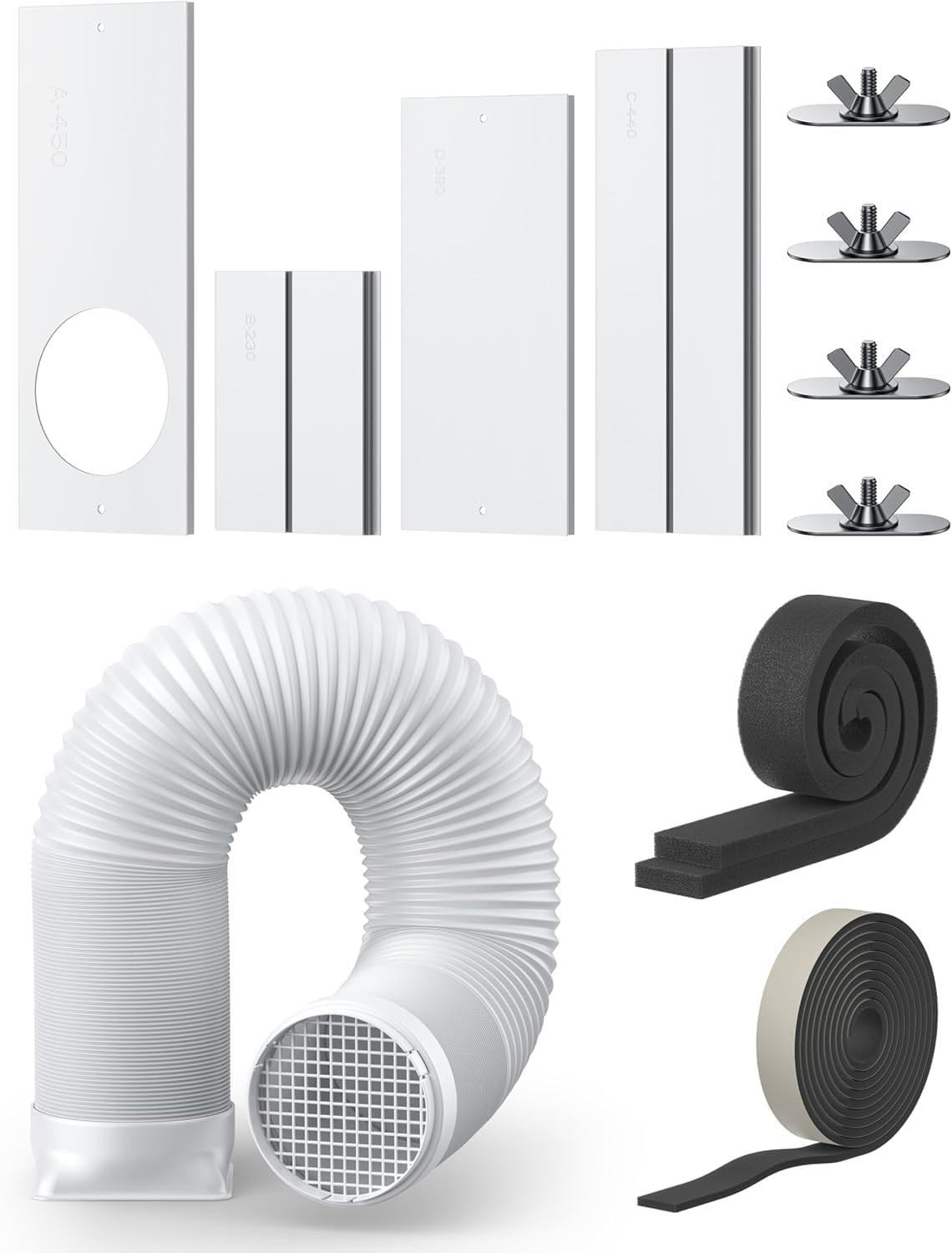 Dreo Portable AC Vent Kit for Easy Window Installation