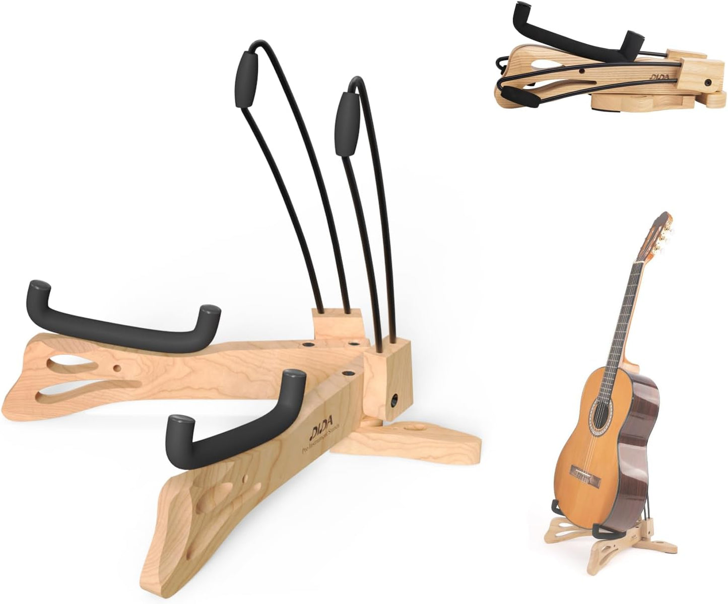 DIDA Wooden Folding Guitar Stand