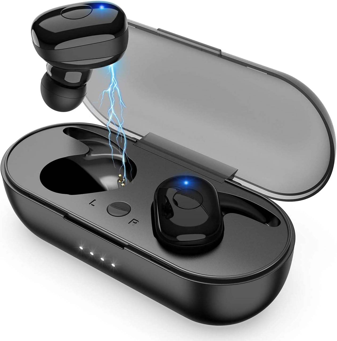 Qisebin Wireless Earbuds - Enhanced Bass, 36H Playtime - Perfect for Workouts