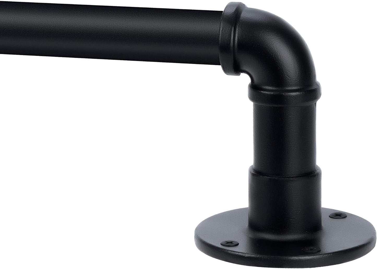 Rustic Wrap Around Curtain Rod for Blackout Curtains