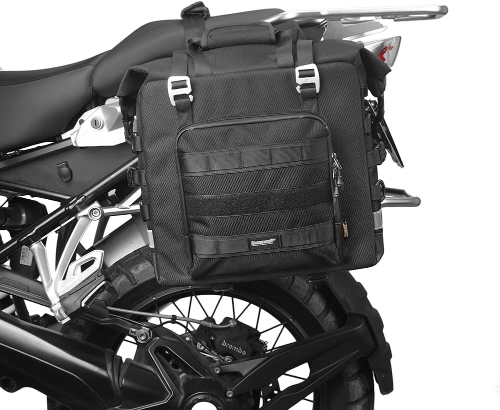 Rhinowalk Motorcycle Saddlebag Waterproof Luggage Bag 25L