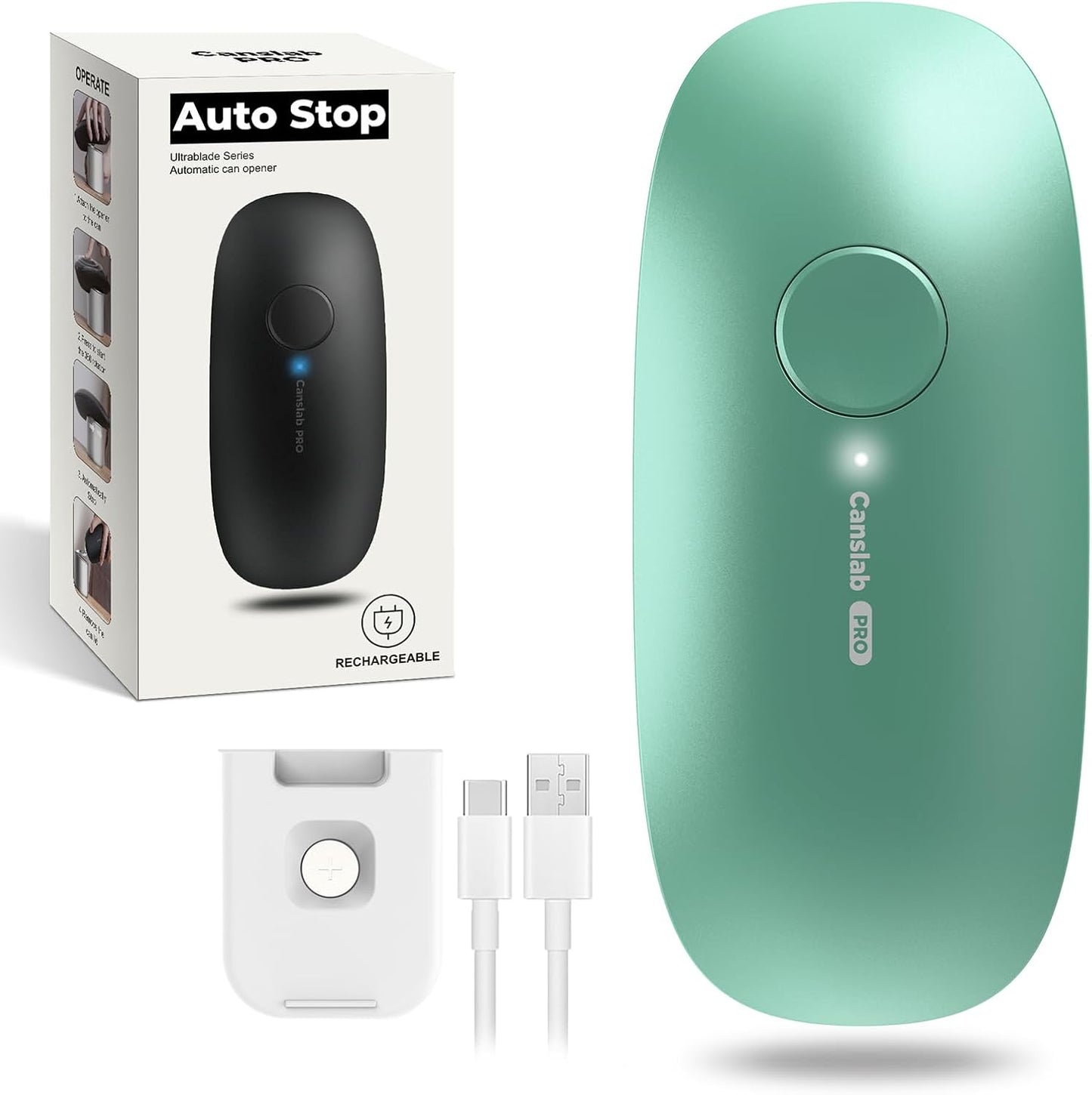 Canslab Ultrablade PRO Electric Can Opener for Easy Use