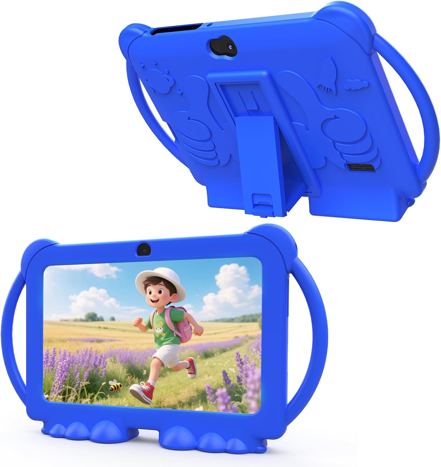 Kids Tablet 7 inch Android 12 with Parental Control and Case