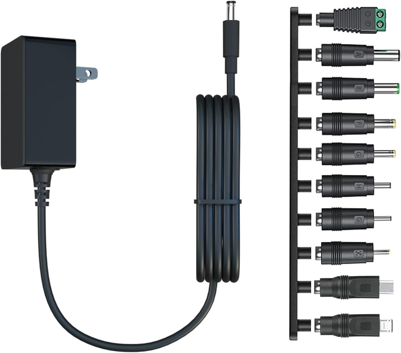CIHTL 12V Power Adapter: Regulated 2A Charger for Various Devices