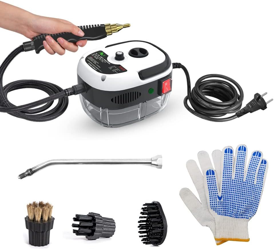 Irishom 2500W Portable Steam Cleaner - Fast Cleaning Power