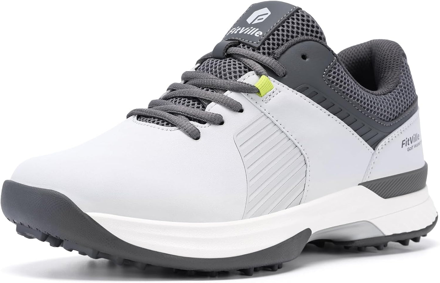 FitVille Extra Wide Men's Golf Shoes for Ultimate Comfort