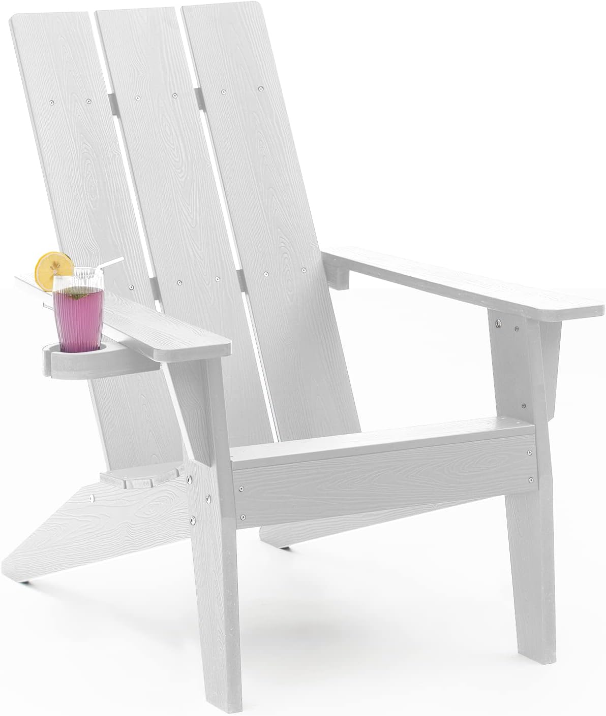 MXIMU Modern Adirondack Chair for Comfortable Outdoor Seating