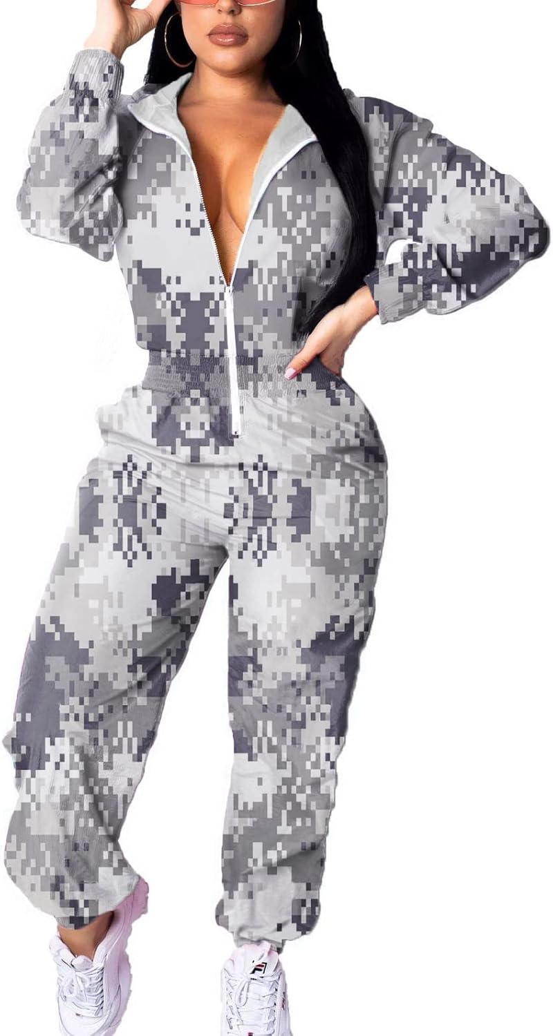EOSIEDUR Women's Pullover Hoodies Jumpsuit Set for Casual Wear