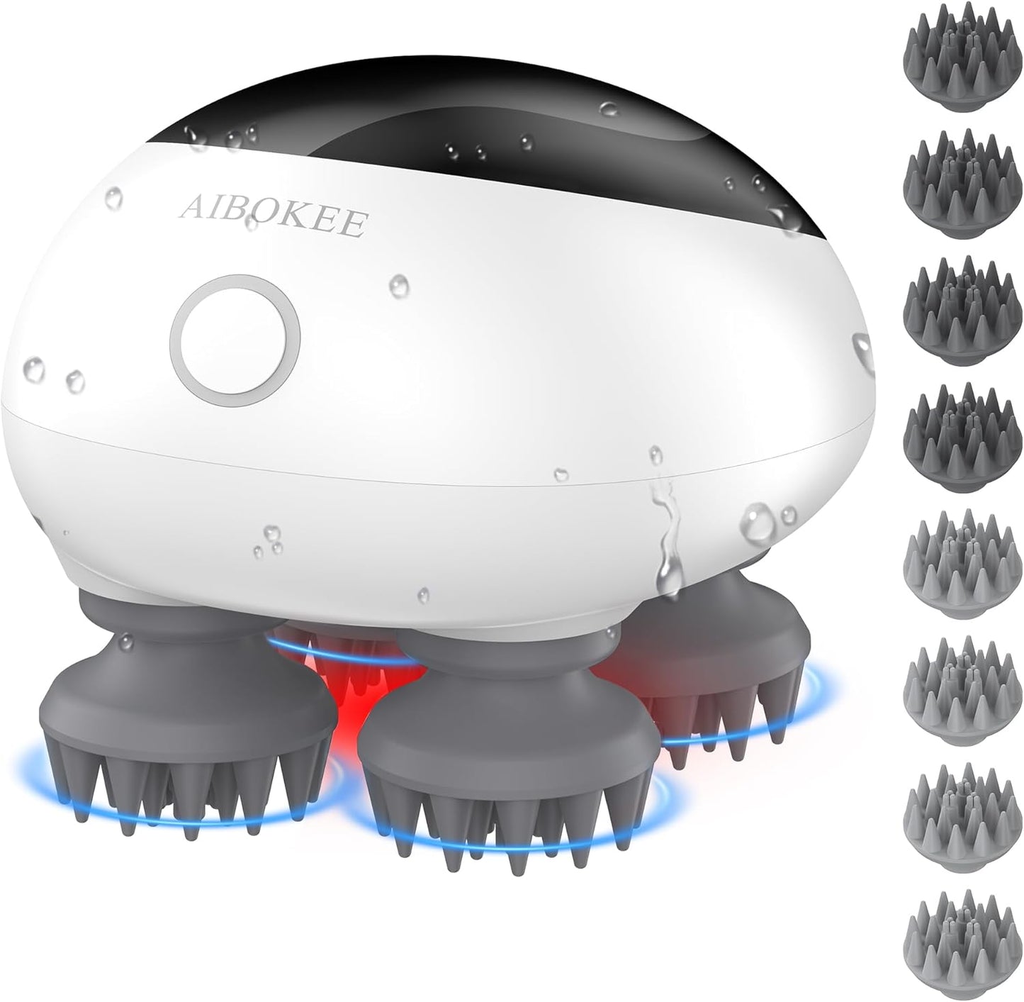 Electric Scalp Massager for Stress Relief and Hair Growth