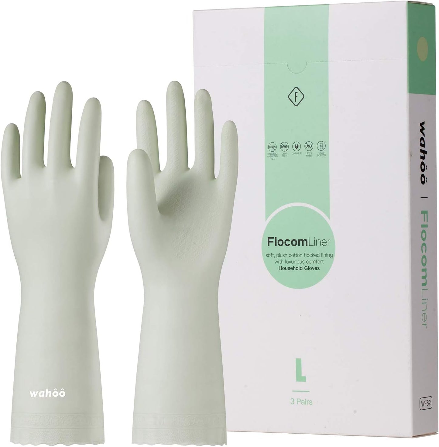 LANON Protection Trio: Skin-Friendly Cleaning Gloves