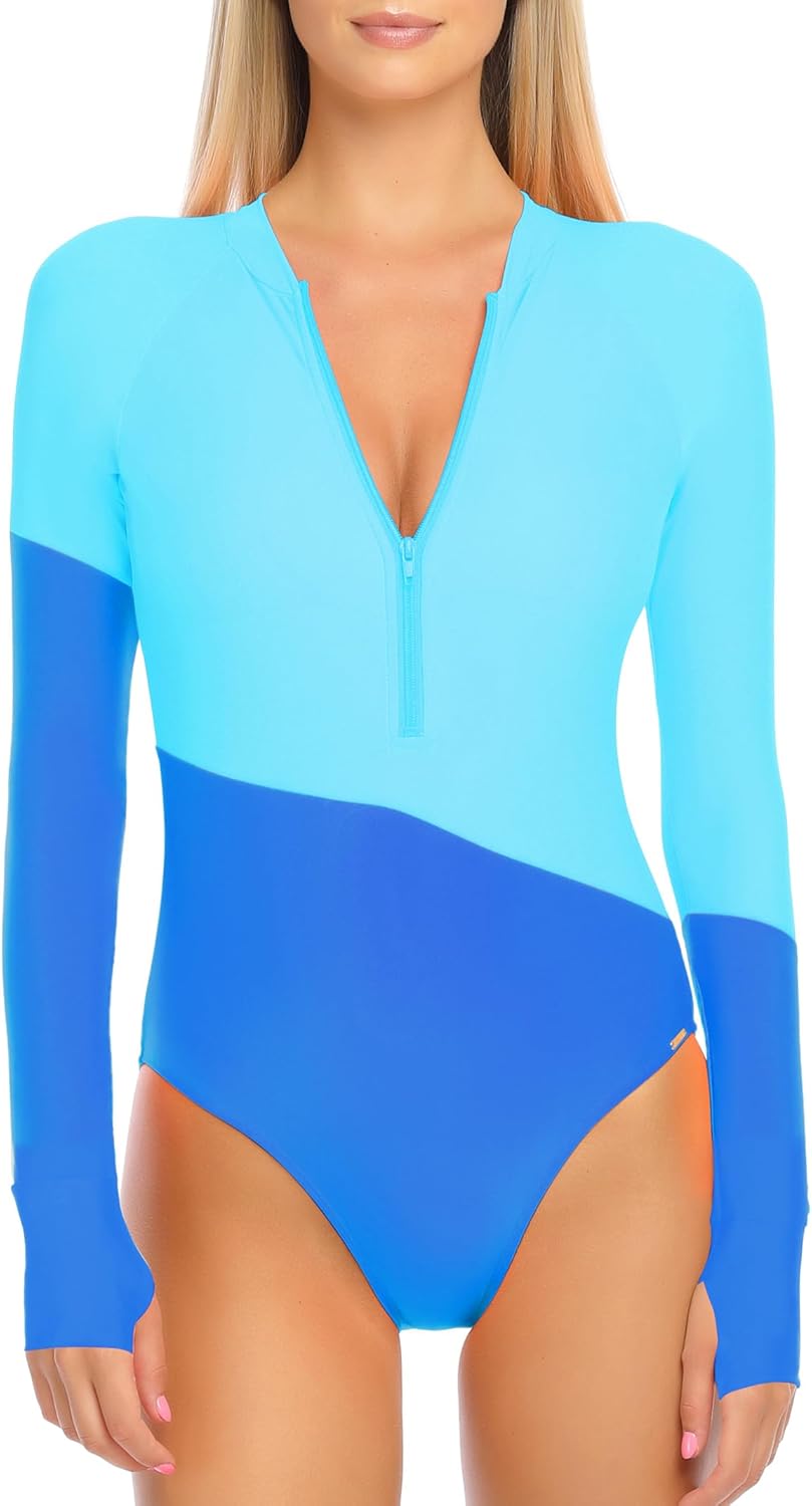 RELLECIGA Women's One Piece Swimsuits with UV Protection