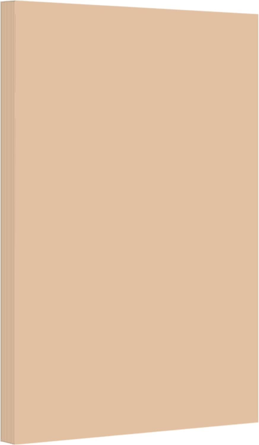 Tan Pastel Color Card Stock for Invitations and Announcements