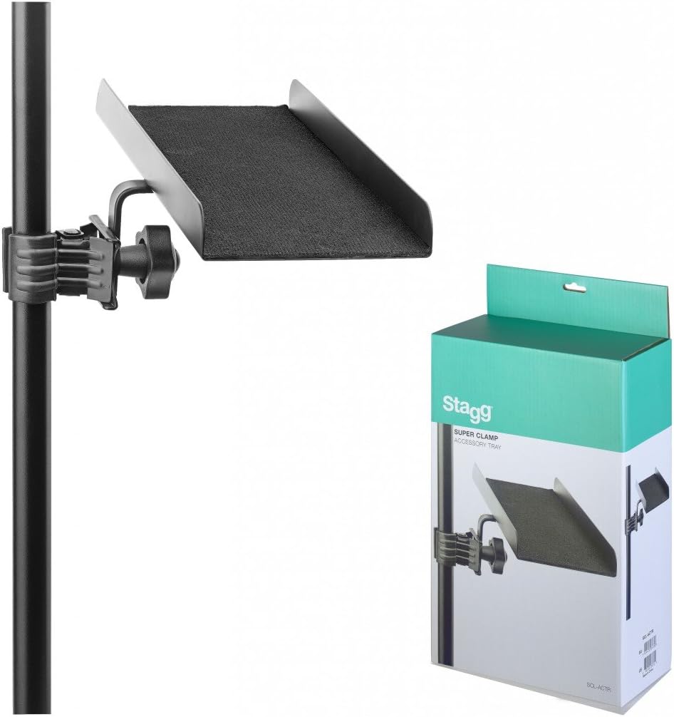 Stagg SCL-ACTR Accessory Tray for Music Stand Arm with Clamp