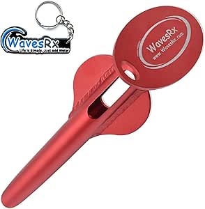 WAVESRX Patented Aluminum Spike Beach Anchor for Secure Watercraft
