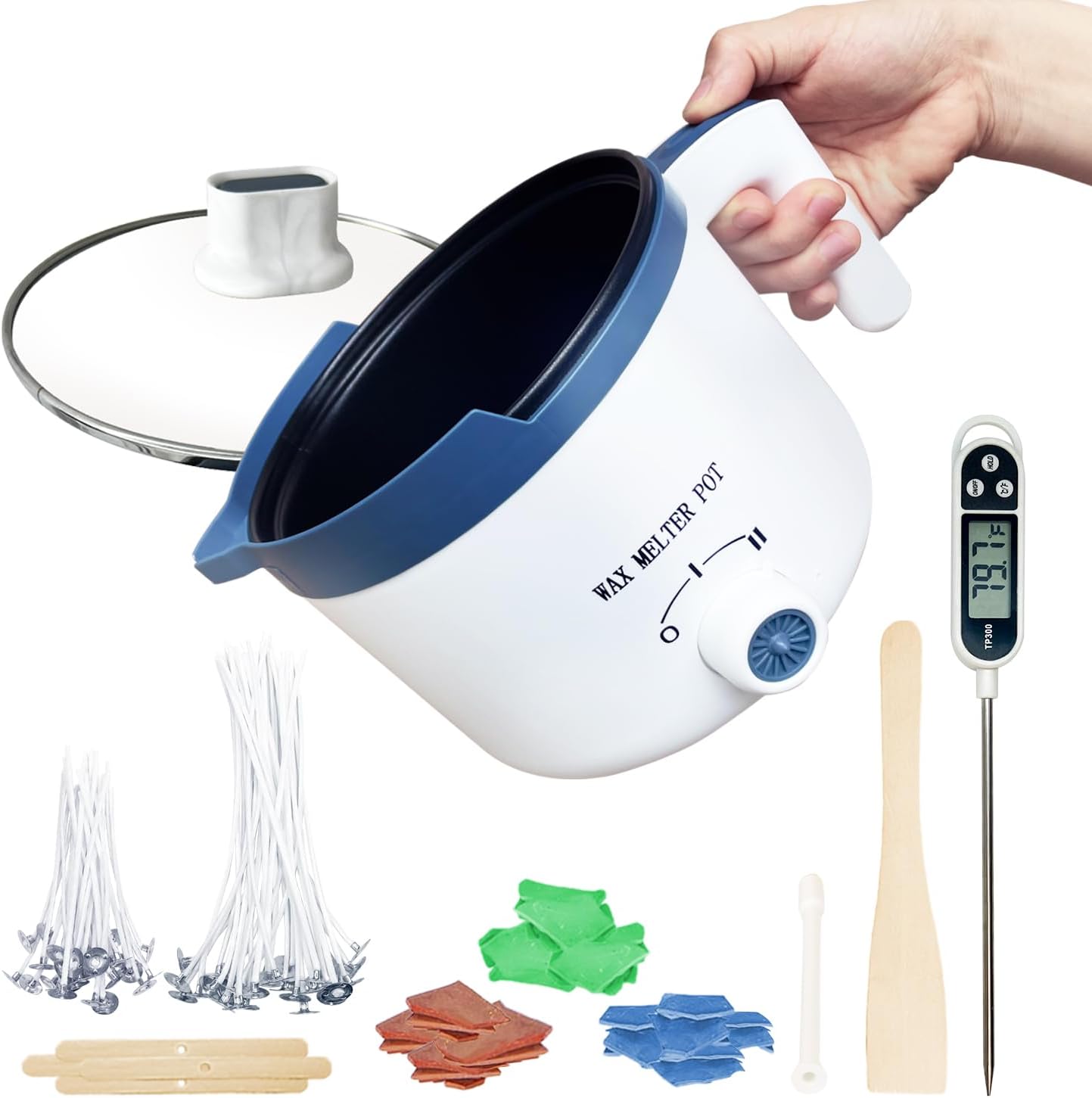 Ksedcon Wax Melting Pot for Candle Making - Complete Kit