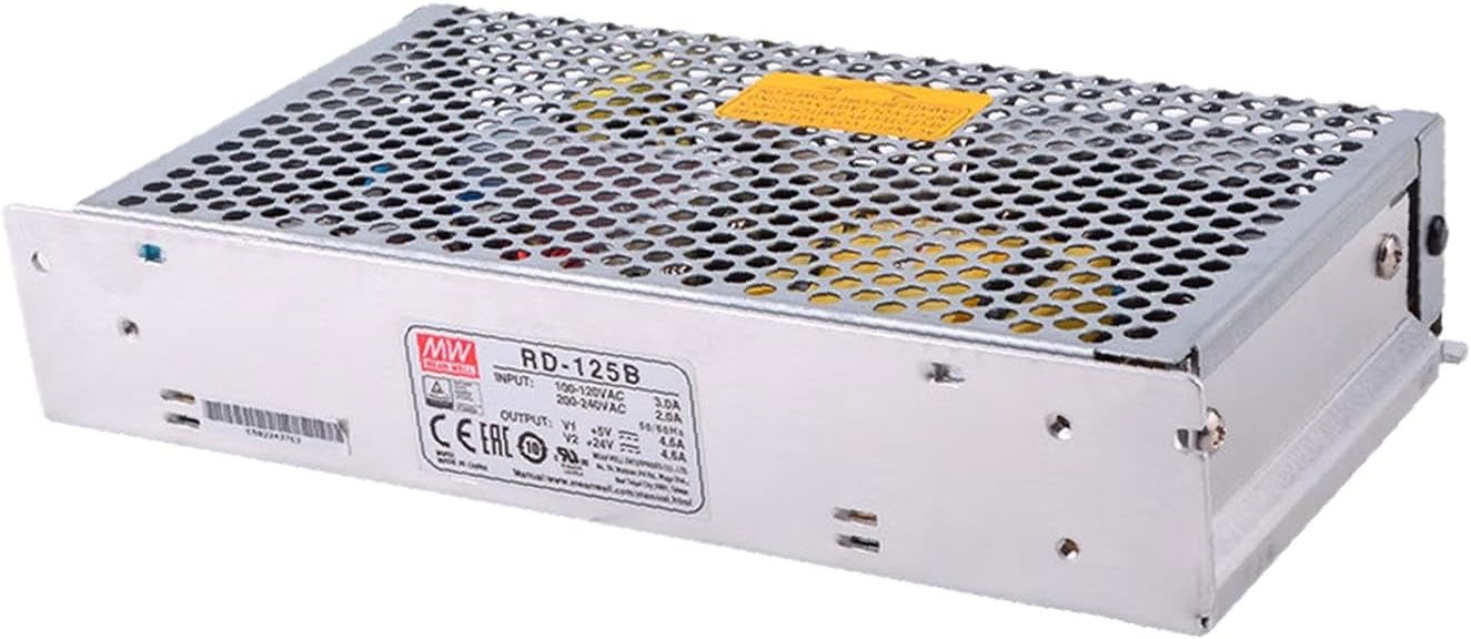 Enclosed Type 133.4W RD-125B AC-DC Dual Output Power Supply
