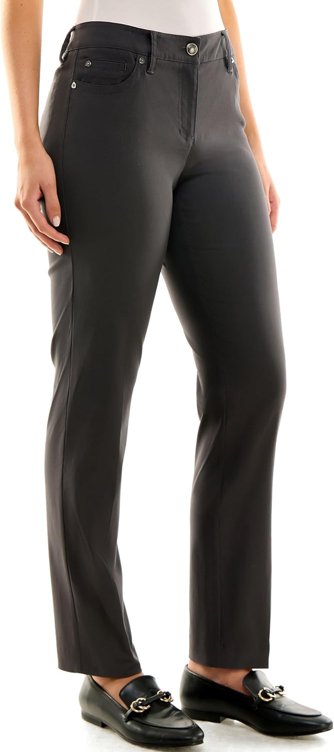 Zac & Rachel Women's Millennium Fabric Pant for Flattering Fit