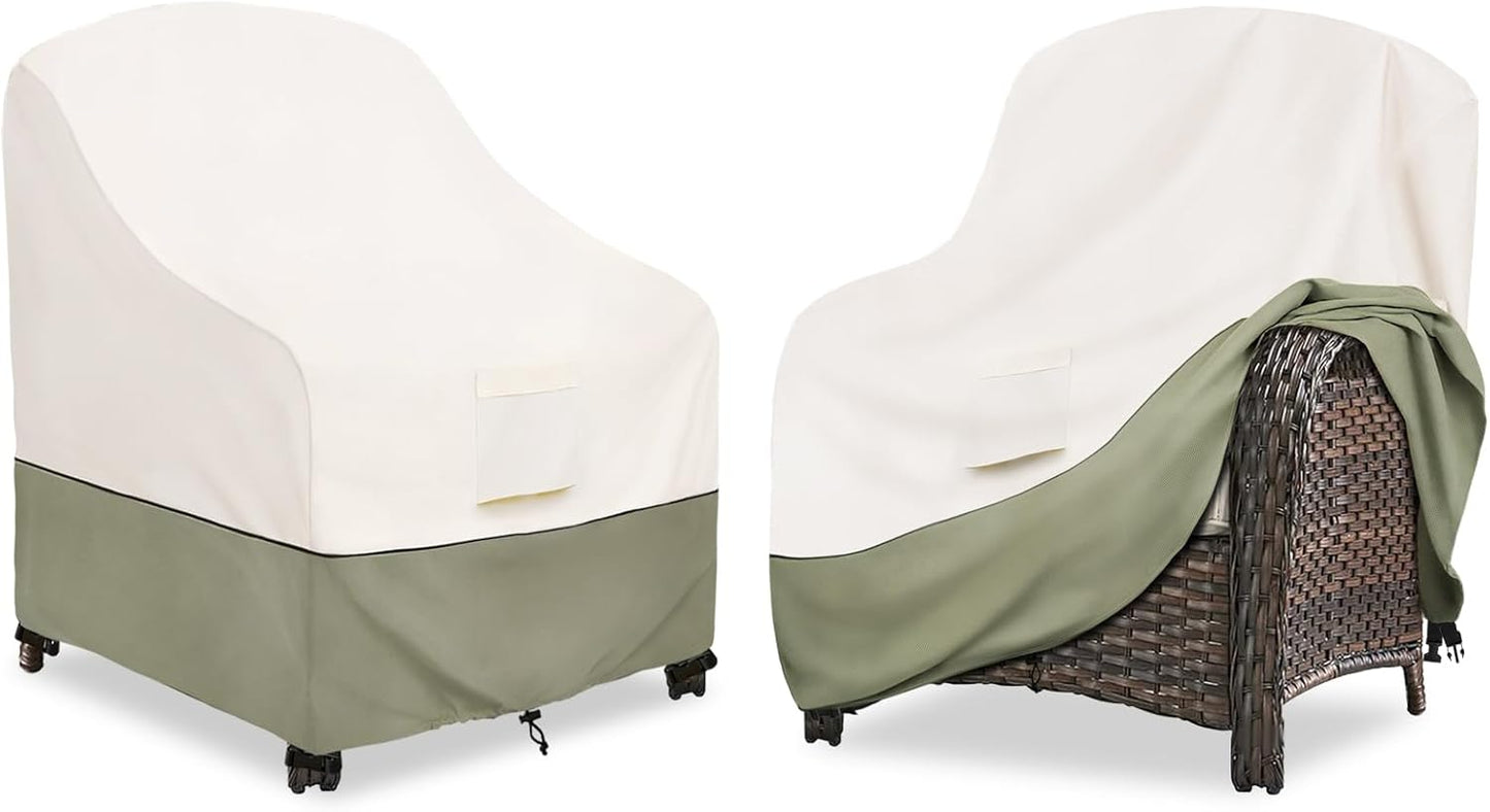 Bitubi Waterproof Patio Chair Covers for Outdoor Furniture